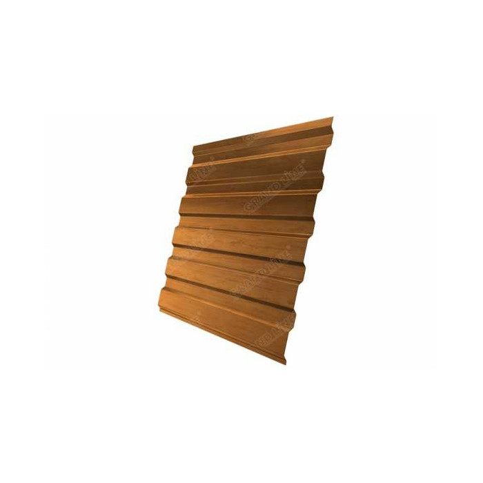 Профнастил С20А 0,45 Print Premium пленкой Golden Wood
