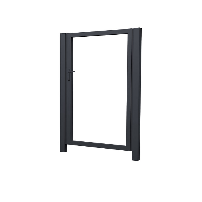 Калитка Жалюзи NoLock 2,0х1 RAL 7024 без заполнения