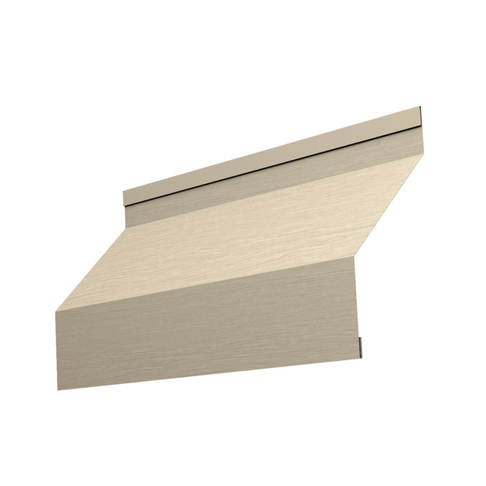 Ламель забора жалюзи Milan 0,45 Print Elite Milky Wood TwinColor