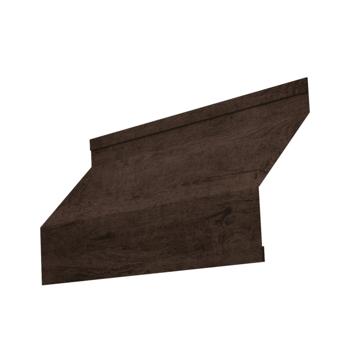 Ламель забора жалюзи Milan new 0,45 Print-Double Elite с пленкой Antique Wood