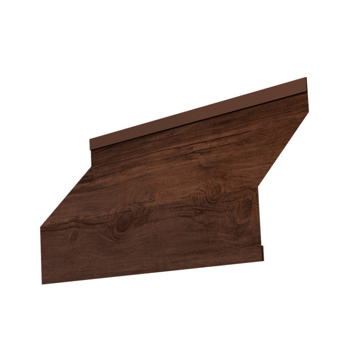 Ламель забора жалюзи Milan 0,45 Print Premium Cherry Wood Fresh TwinColor