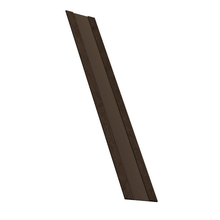 Крепежная планка жалюзи Milan, Milan Slim, Tokyo 0,45 Print Elite Antique Wood TwinColor (3м)
