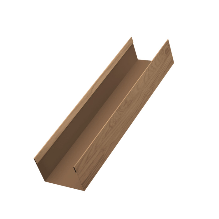 Стойка жалюзи Milan, Tokyo 0,45 Print Elite Honey Wood TwinColor (2,5м)