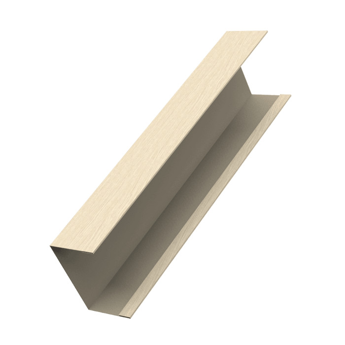 Крышка жалюзи Milan, Tokyo (для калиток, ворот) 0,45 Print Elite Milky Wood TwinColor (2м)