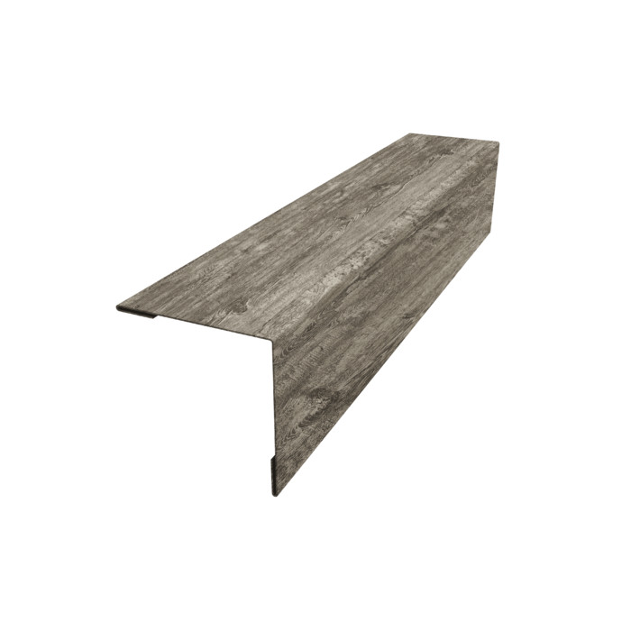 Планка завершающая 50х50 жалюзи Milan 0,45 Print Elite Nordic Wood TwinColor (2,5м)