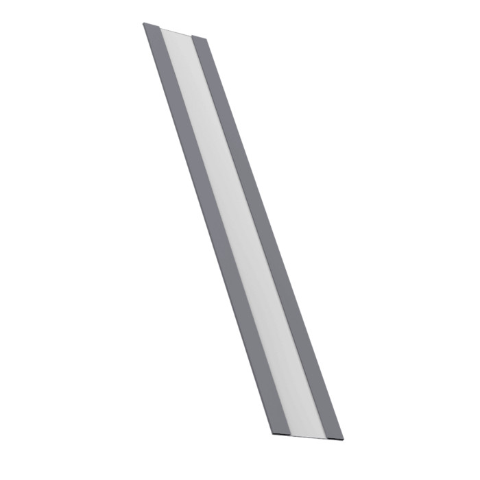 Крепежная планка жалюзи Milan, Milan Slim, Tokyo 0,45 Drap TX RAL 7004 сигнальный серый (3м)