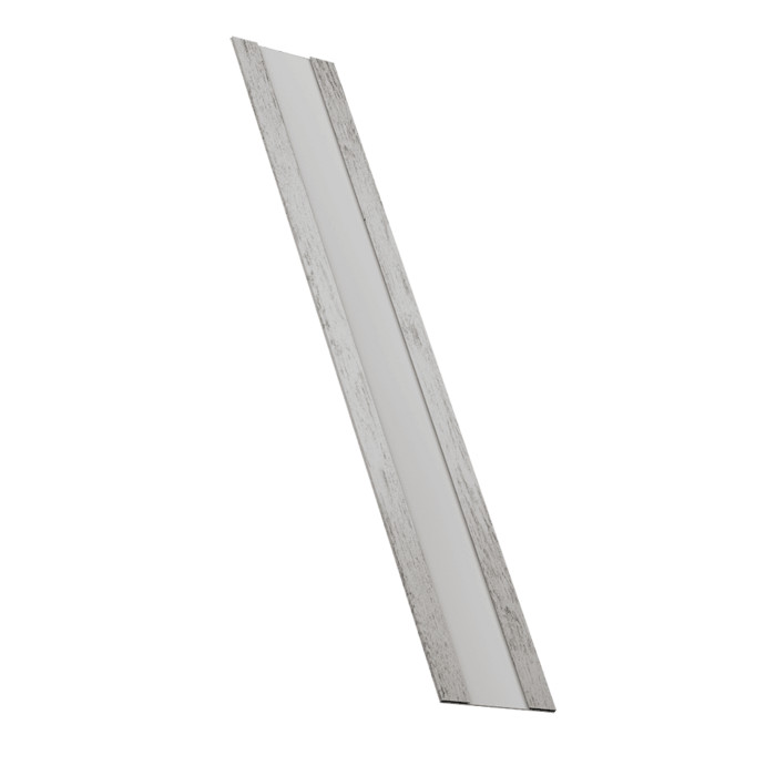 Крепежная планка жалюзи Milan, Milan Slim, Tokyo 0,45 Print Elite Snow Wood TwinColor (2м)
