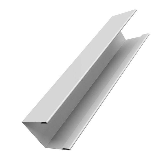Крышка жалюзи Milan Slim 0,45 PE RAL 9003 сигнальный белый (2,5м)