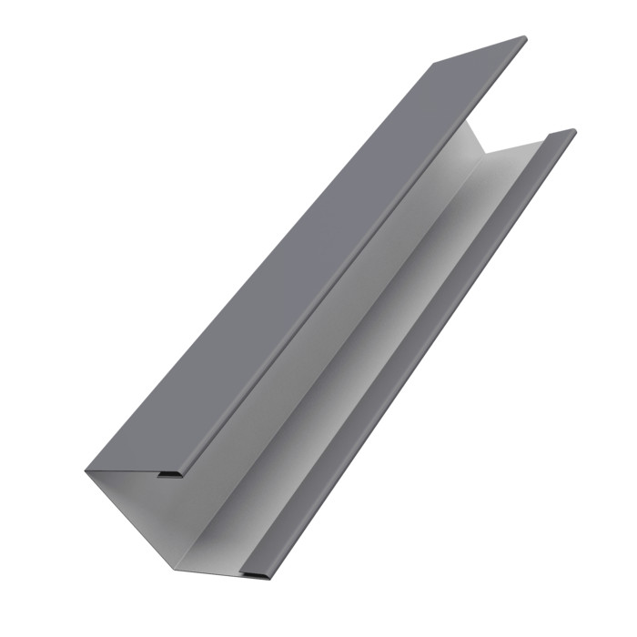 Крышка жалюзи Milan Slim 0,45 Drap RAL 7004 сигнальный серый (3м)