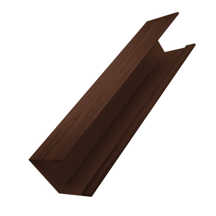 Крышка жалюзи Milan Slim 0,45 Print Elite Choco Wood TwinColor (3м)