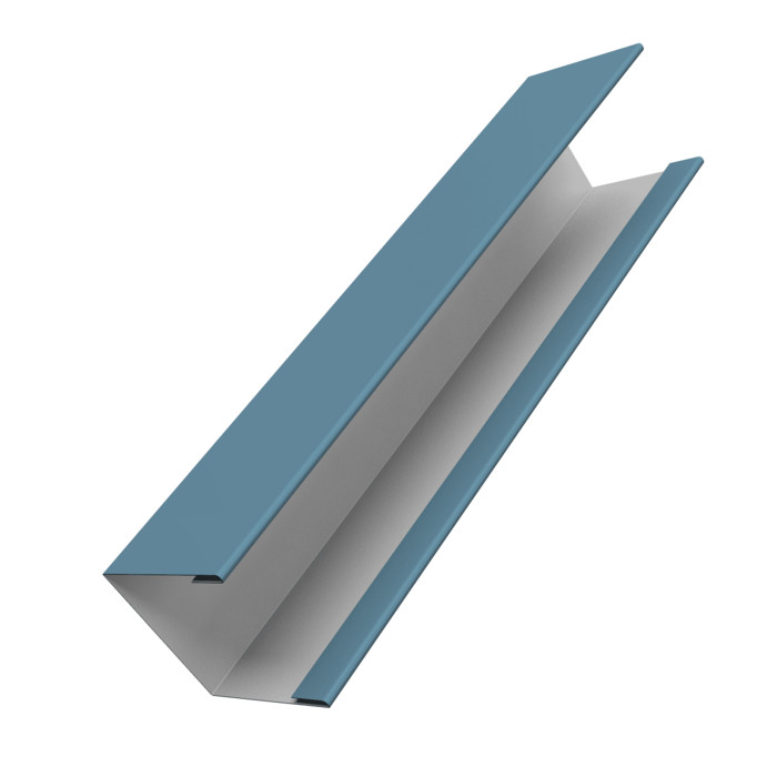 Крышка жалюзи Milan Slim 0,45 Drap TX RAL 5024 пастельно-синий (2м)