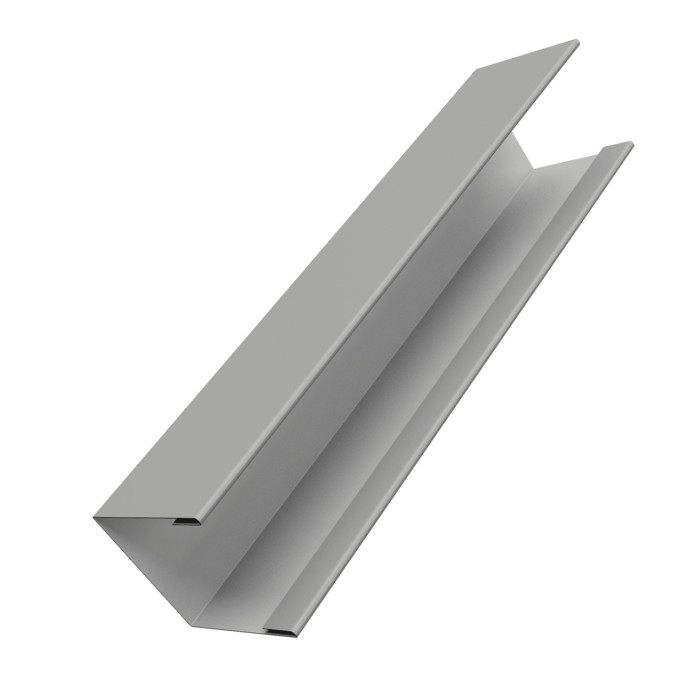 Крышка жалюзи Milan Slim 0,45 Drap TX RAL 7047 телегрей 4 (3м)