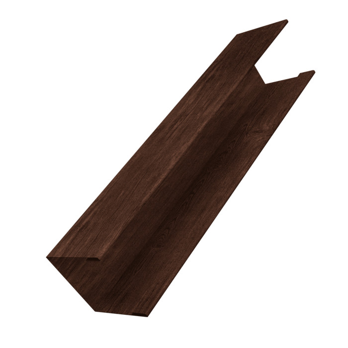 Крышка жалюзи Milan Slim 0,45 Print-double Premium Cherry Wood Dark F (2м)