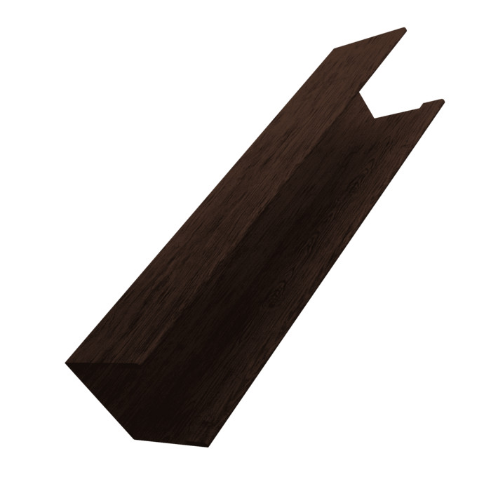 Крышка жалюзи Milan Slim 0,45 Print-double Premium Antique Wood (2,5м)