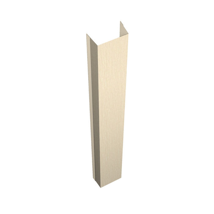 Крепежная планка нижняя Texas 0,45 Print Elite Milky Wood TwinColor (2м)