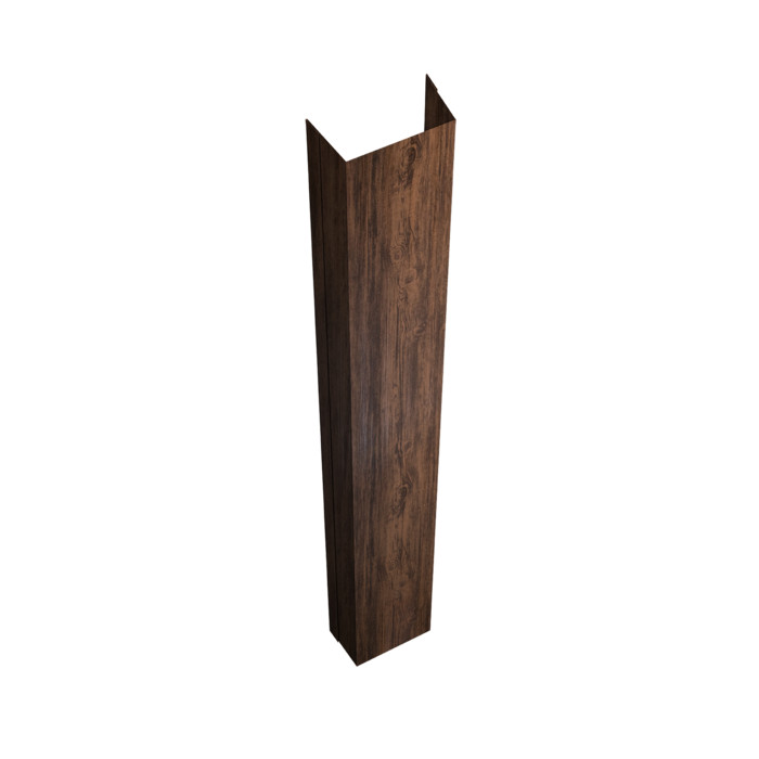 Крепежная планка нижняя Texas 0,45 Print-Double Premium Antique Wood (2м)