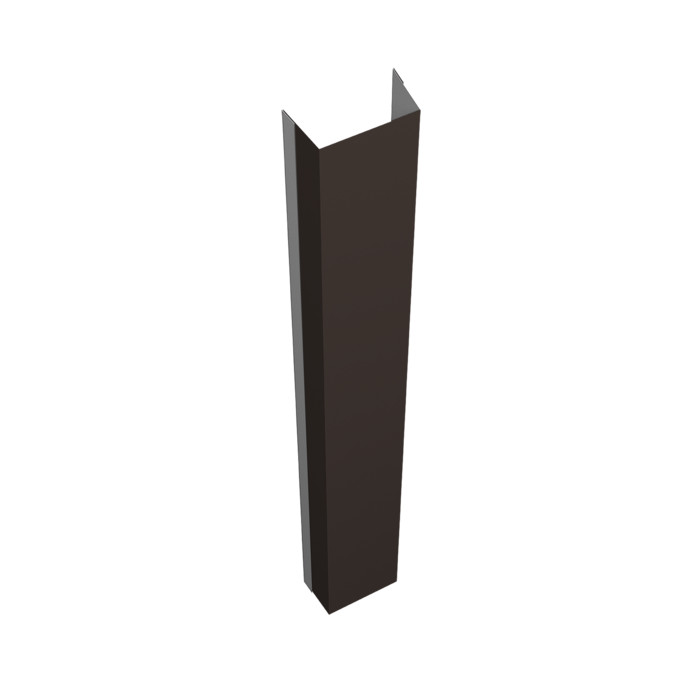Крепежная планка нижняя Texas 0,5 Drap TX RR 32 темно-коричневый (2м)