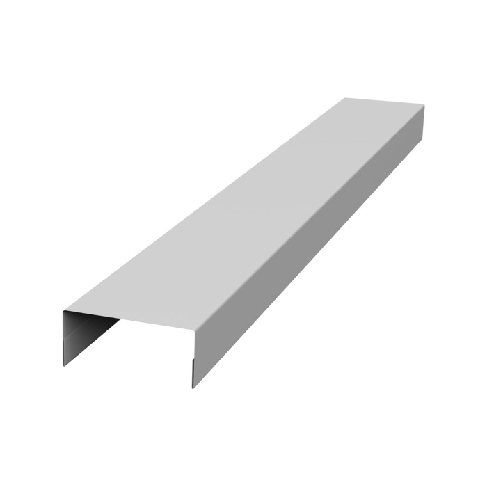 Крышка 30х20 жалюзи Texas 0,45 PE-Double RAL 9003 сигнальный белый (3м)