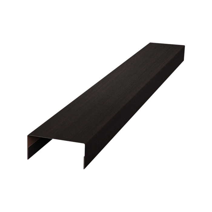 Крышка 30х20 жалюзи Texas 0,45 Print Elite Coffee Wood TwinColor (2м)