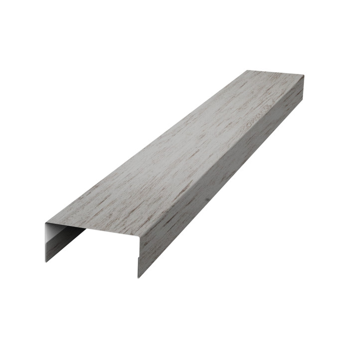 Крышка 30х20 жалюзи Texas 0,45 Print Elite Snow Wood TwinColor (3м)