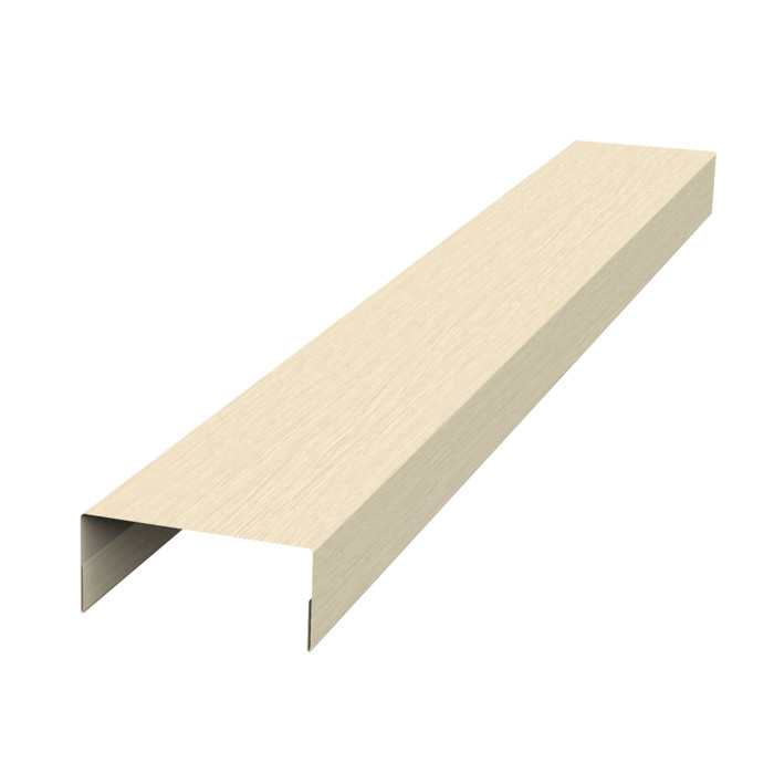 Крышка 45х20 жалюзи Texas 0,45 Print Elite Milky Wood TwinColor (3м)