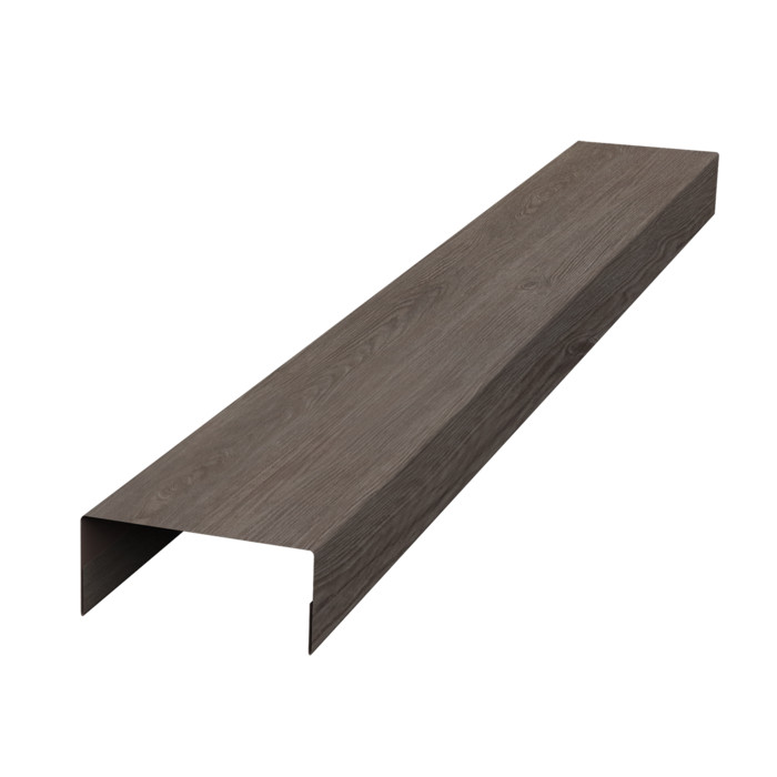 Крышка 45х20 жалюзи Texas 0,45 Print Elite White Wood TwinColor (2,5м)