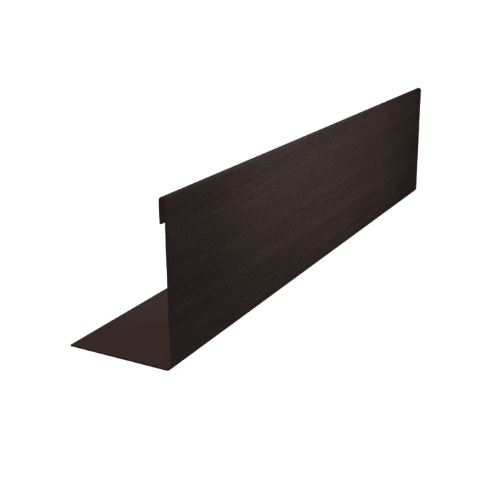 Нащельник 125 Texas 25х35 0,45 Print Elite Coffee Wood TwinColor (L1,8)