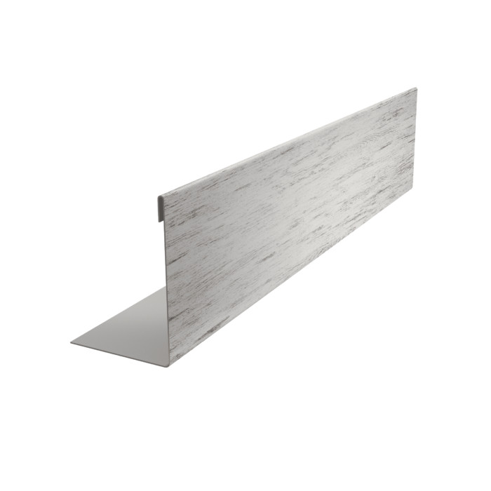 Нащельник 125 Texas 25х35 0,45 Print Elite Snow Wood TwinColor (L1,8)
