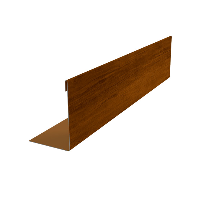 Нащельник 125 Texas 25х35 0,45 Print Premium Golden Wood Intense FTC (L1,8)