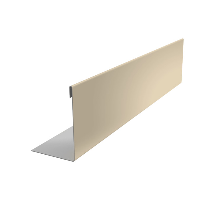 Нащельник 125 Texas 25х35 0,5 Satin RAL 1015 светлая слоновая кость (L1,8)