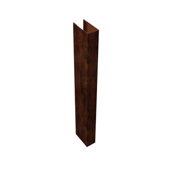 Стойка Texas для калиток и ворот 0,45 Print Elite Cherry Wood TwinColor (2,5м)