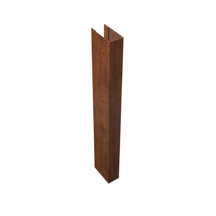 Стойка Texas для калиток и ворот 0,45 Print Premium Golden Wood Intense FTC (2,5м)
