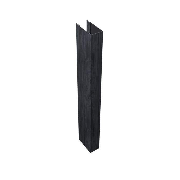 Стойка Texas для калиток и ворот 0,45 Print Premium Grey Wood TwinColor (3м)