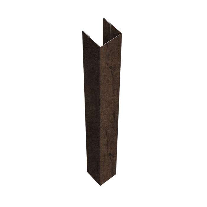 Стойка жалюзи Texas 0,45 Print-Double Premium Antique Wood (для калиток и ворот) (2м)