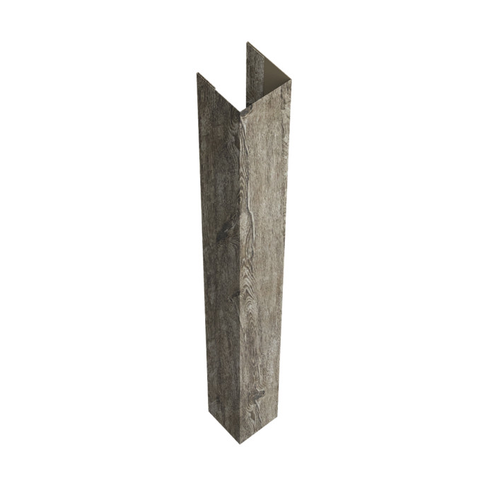 Стойка жалюзи Texas для монтажа без крепежного вкладыша 0,45 Print Elite Nordic Wood TwinColor (3м)