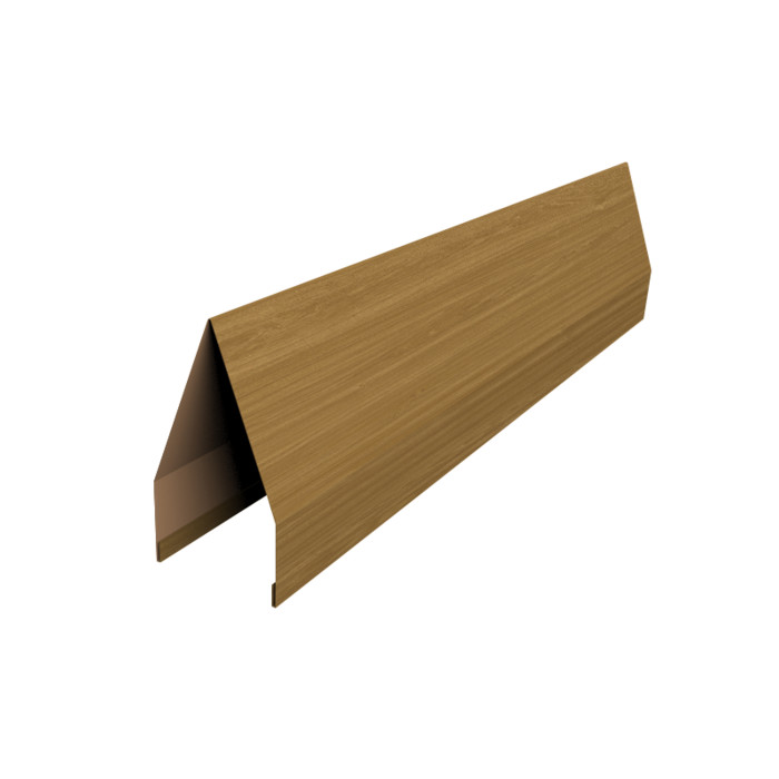 Ламель забора жалюзи Tokyo new 0,45 Print Elite Honey Wood TwinColor