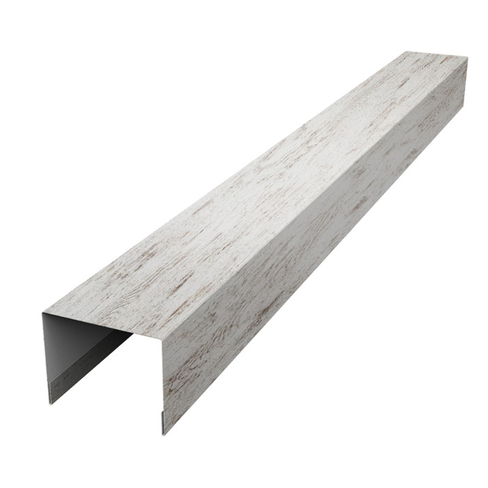 Крышка жалюзи Palermo 0,45 Print Elite Snow Wood TwinColor (3м)