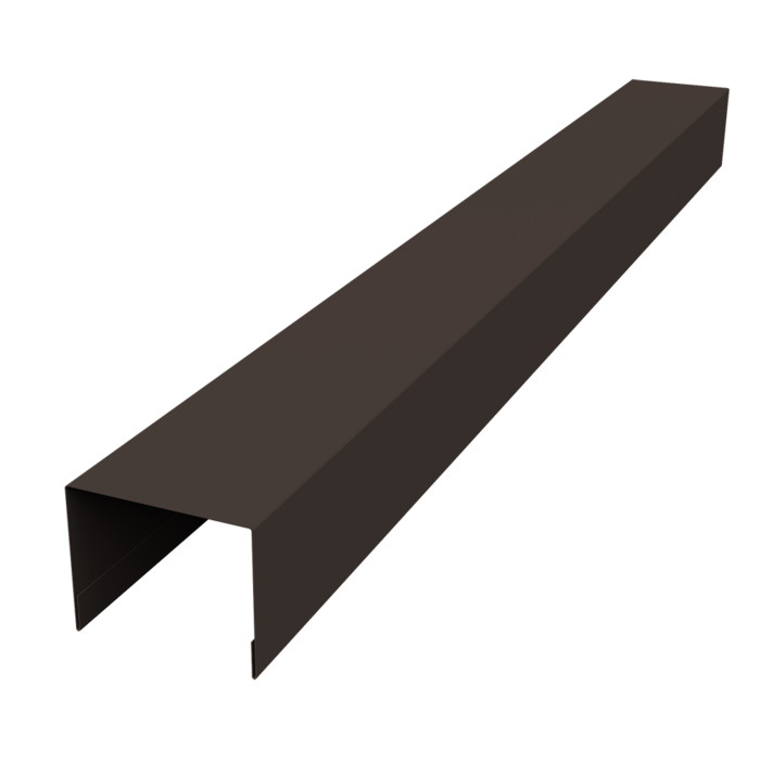 Крышка жалюзи Palermo 0,45 Drap-double TX RR 32 темно-коричневый (3м)