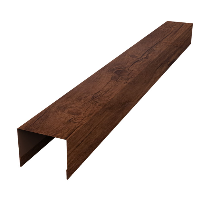 Крышка жалюзи Palermo 0,45 Print Premium Cherry Wood Fresh TwinColor (2,5м)