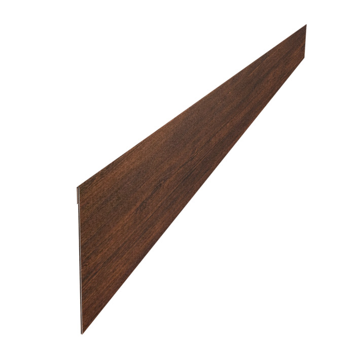 Ламель забора жалюзи Palermo 0,45 Print Premium с пленкой Cherry Wood Dark FTC
