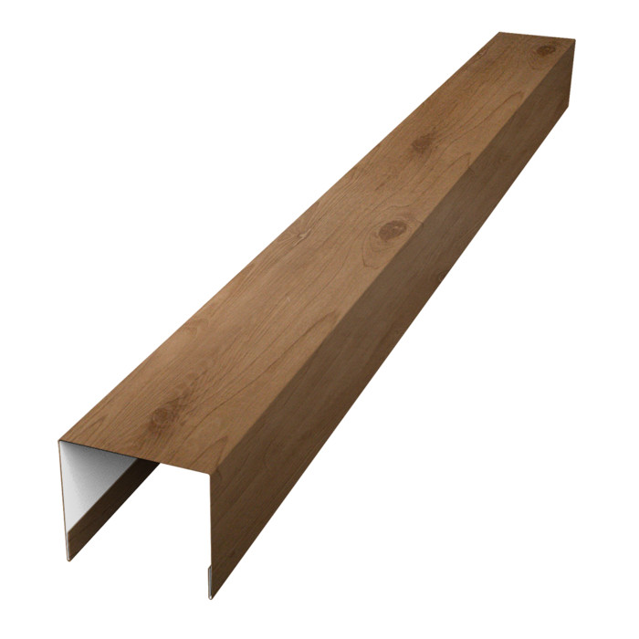 Стойка боковая крепежная для забора жалюзи Palermo 0,45 Print Premium Pine Wood Fresh (1,8м)