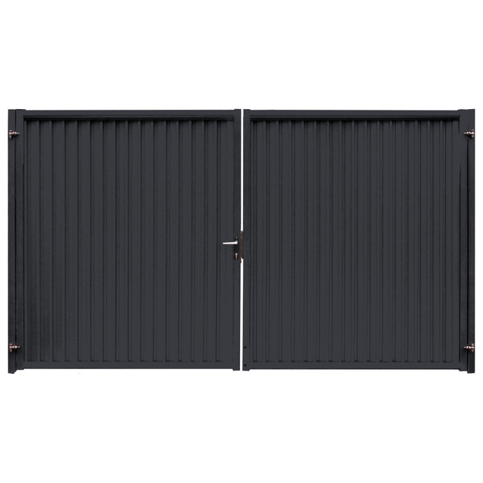 Ворота Estet 1,65х3,6 RAL 7024